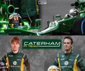 yapboz Caterham F1 Team 2013